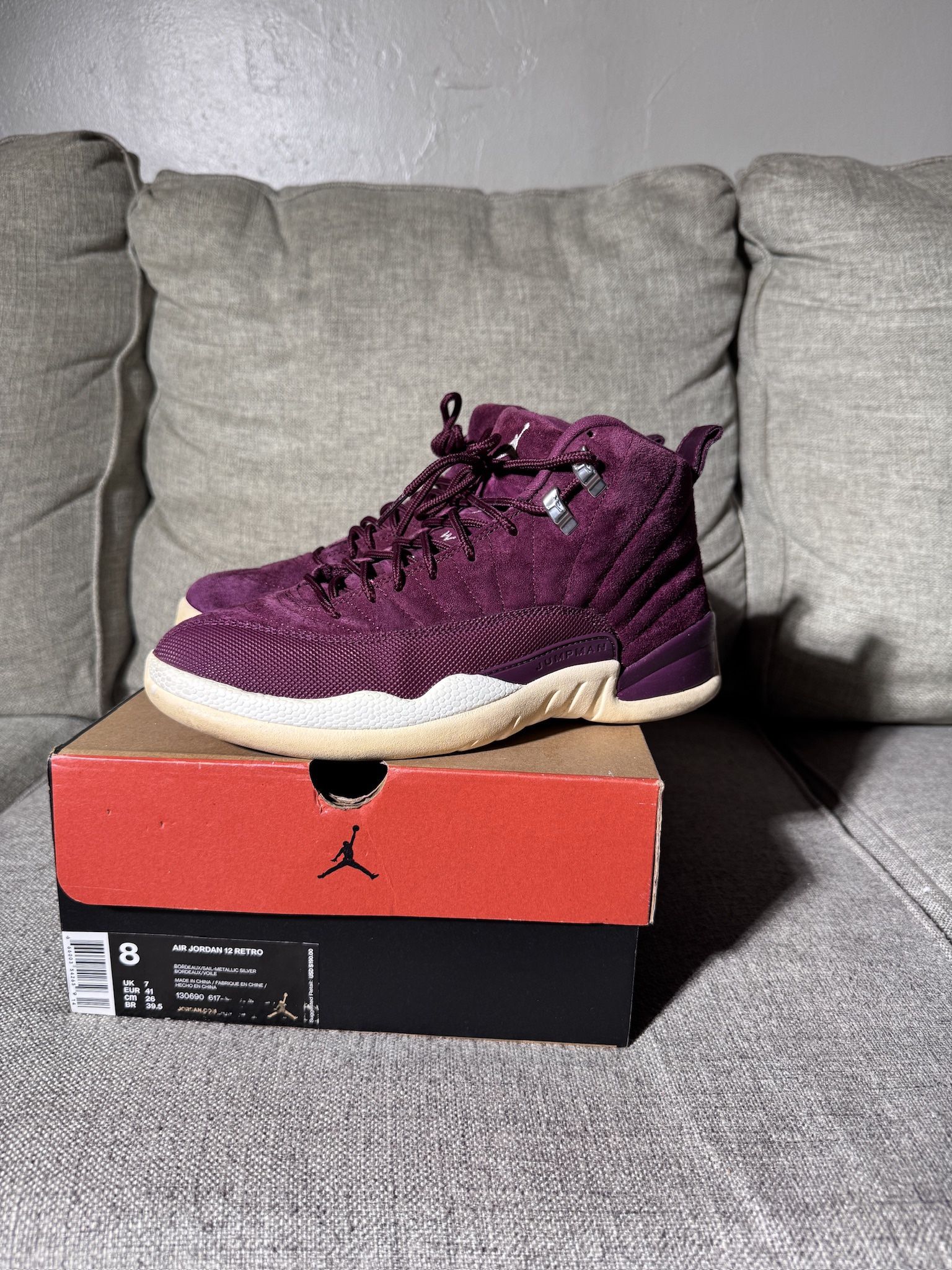 Jordan 12 Size 8