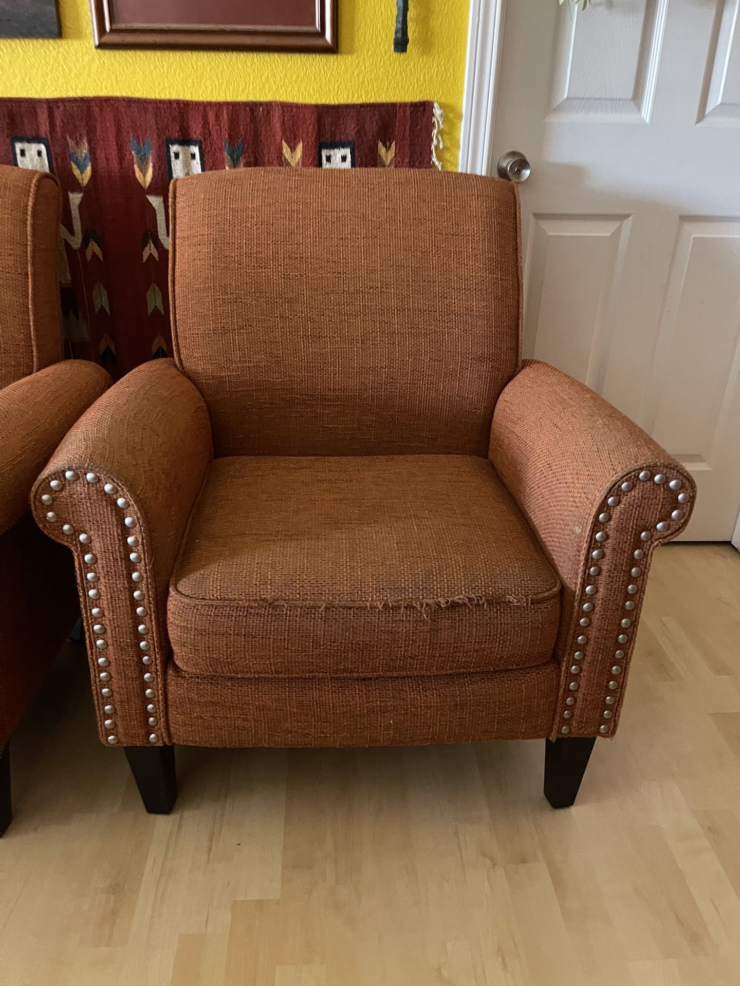 Orange Costco Chairs