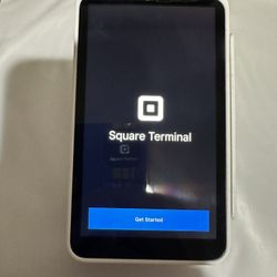 Barely Used Square Terminal Handheld Credit Card Reader