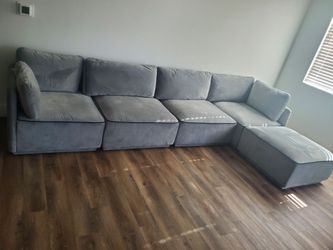 Grey Sectional $300