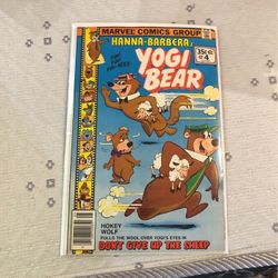 Yogi Bear #4 Hanna Barbera Comic 