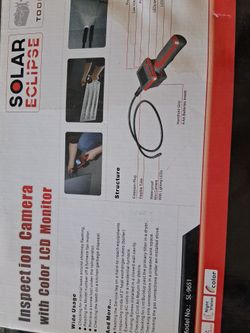 Solar eclipse Inspection Camera With Color LCD Monitor 