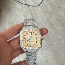 Moissanite Kartier Watch 