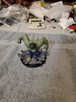 Hulk Collectible Figure on Base