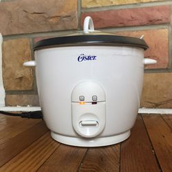 Oster 10 Cup Rice Cooker-WHITE-Tested-Extremely clean units Gently used-Read