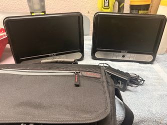 RCA Dual Portable DVD Player Set