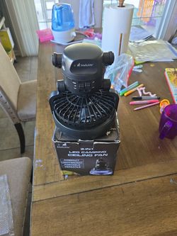 2n1 Camping Light And Fan
