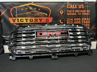 GMC SIERRA 1500 CENTER GRILLE 2022-2024 with CAMERA OEM