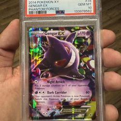 2014 Pokemon XY Gengar EX