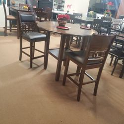 3pc Counter Height Dining Set