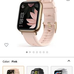 Smart Watch for Women, AGPTEK 1.69"(43mm) Smartwatch for Android and iOS Phones