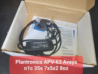 Plantronics APV-63 Avaya n1c 35s 7x5x2 8oz &KcT