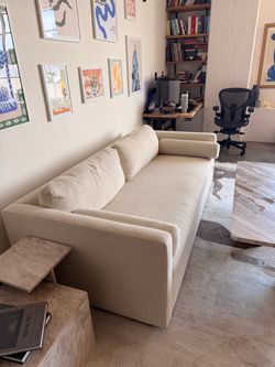 Crate and Barrel 88" Aris Sofa