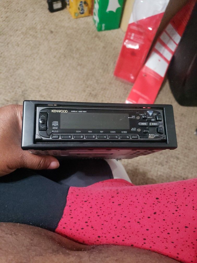 KENWOOD KDC-7011 OLD SCHOOL FLIP FACE