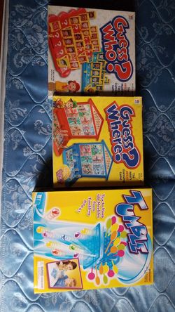 Guess Who, Guess Where, Tumble kids games