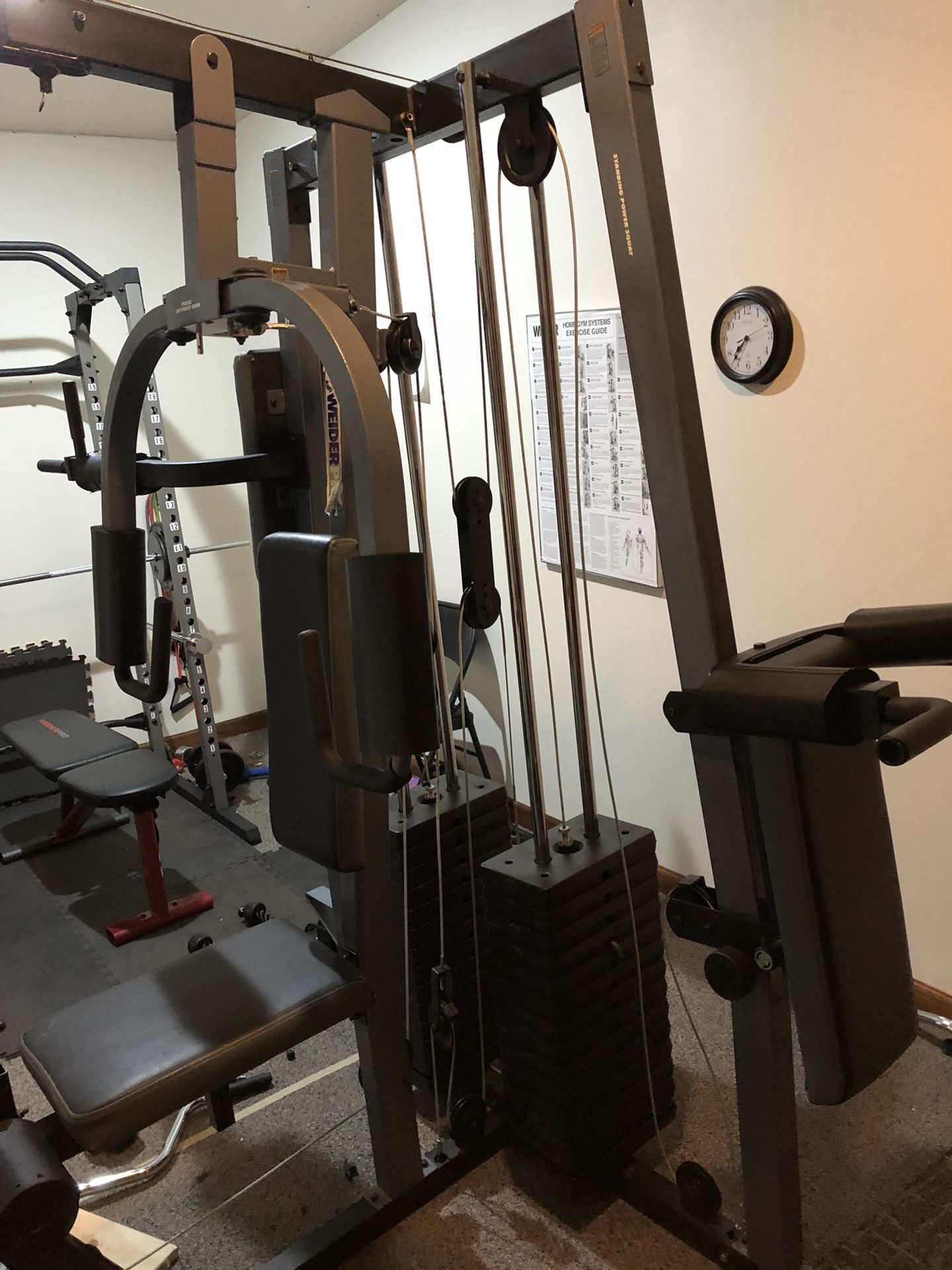 Weider Pro 3550 home gym for Sale in Whiteland IN OfferUp