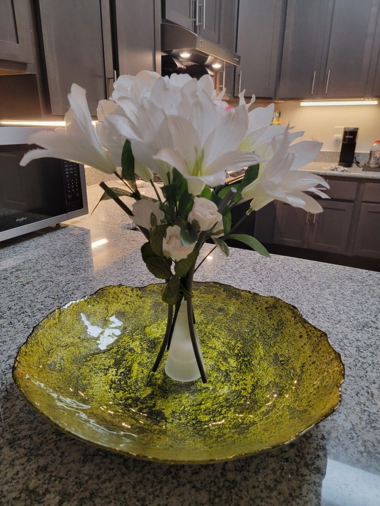 Decorative Green Centerpiece