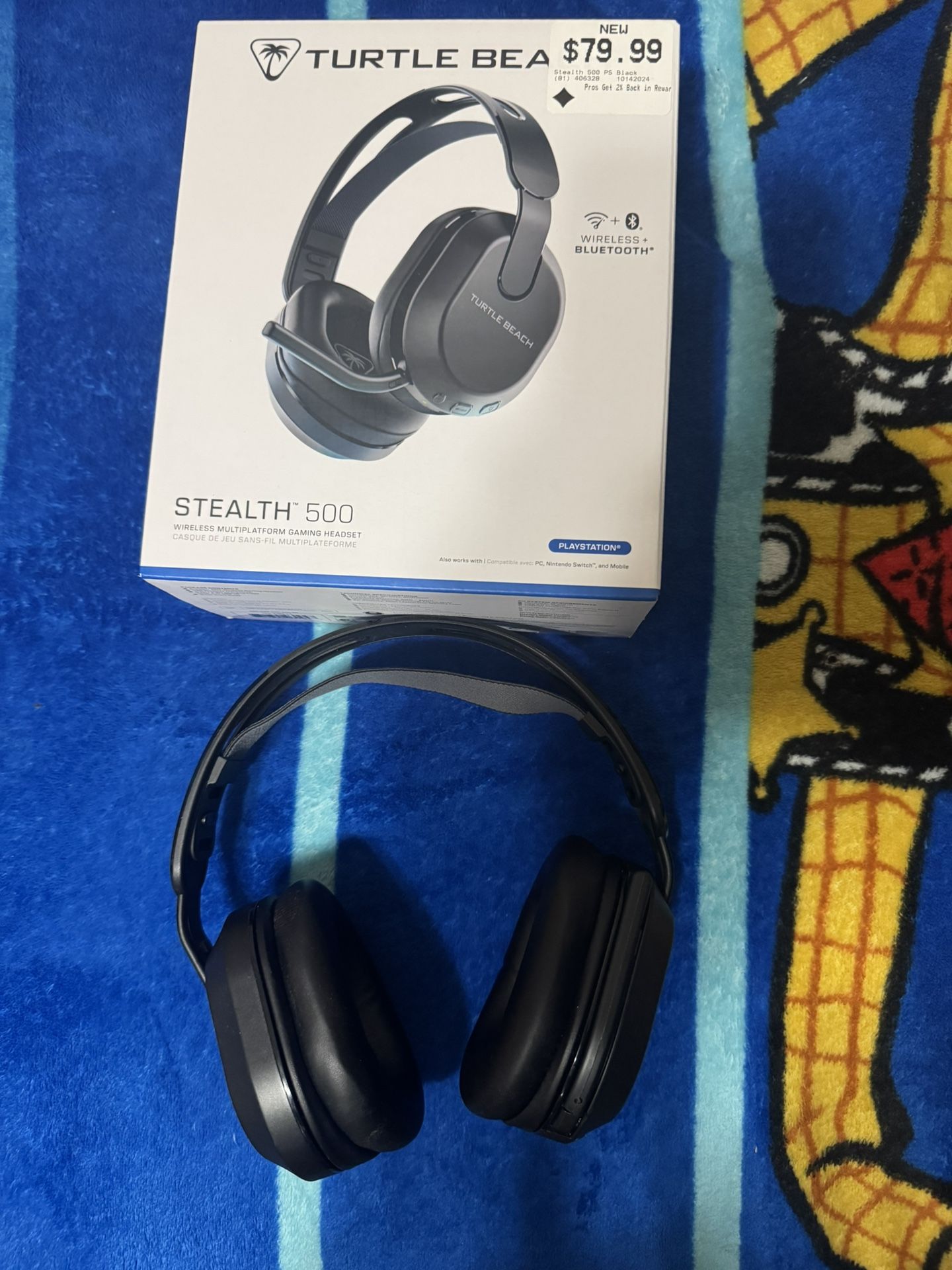 Turtle Beach Stealths 500 Playstation Bluetooth 60$