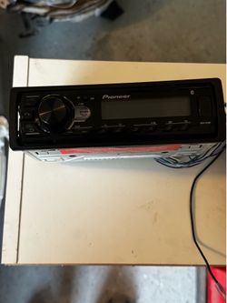 Pioneer single din Bluetooth radio