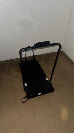 Walking pad with incline