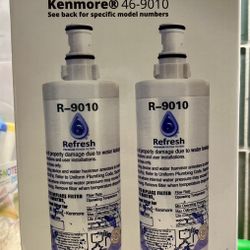 Refresh R-9010 Refrigerator Water Filter 2pack (NEW)