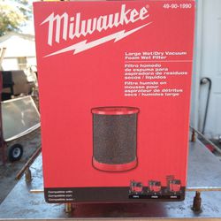 New Milwaukee Vacuum Filter 
