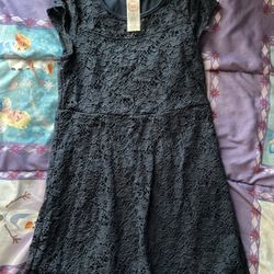 Blue Lace Dress