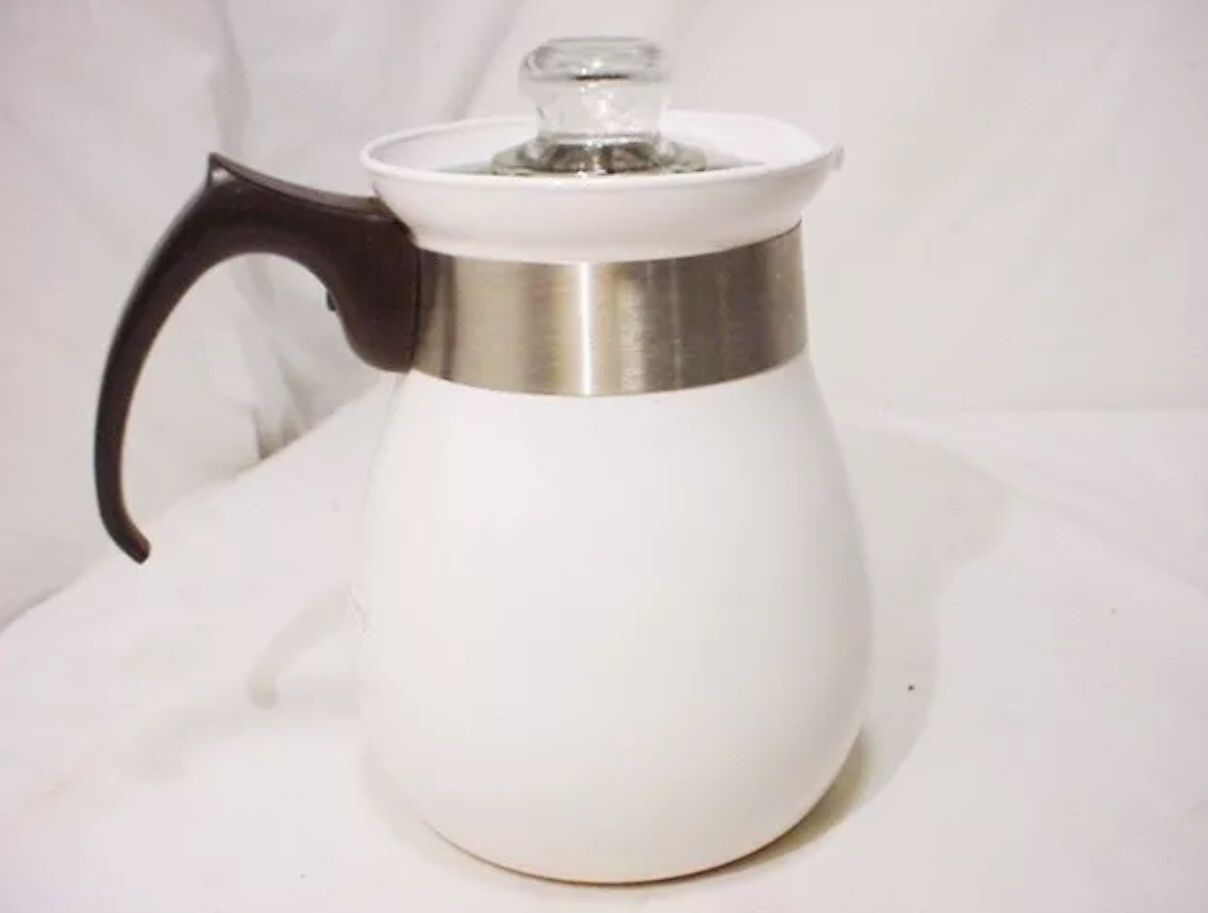 Corning Ware P-166 Stovetop Percolator, Great Condition!