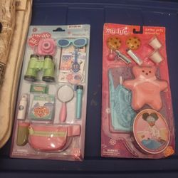 Brand New My Life As Hiking Playset My Life As Slumber Party Accessories