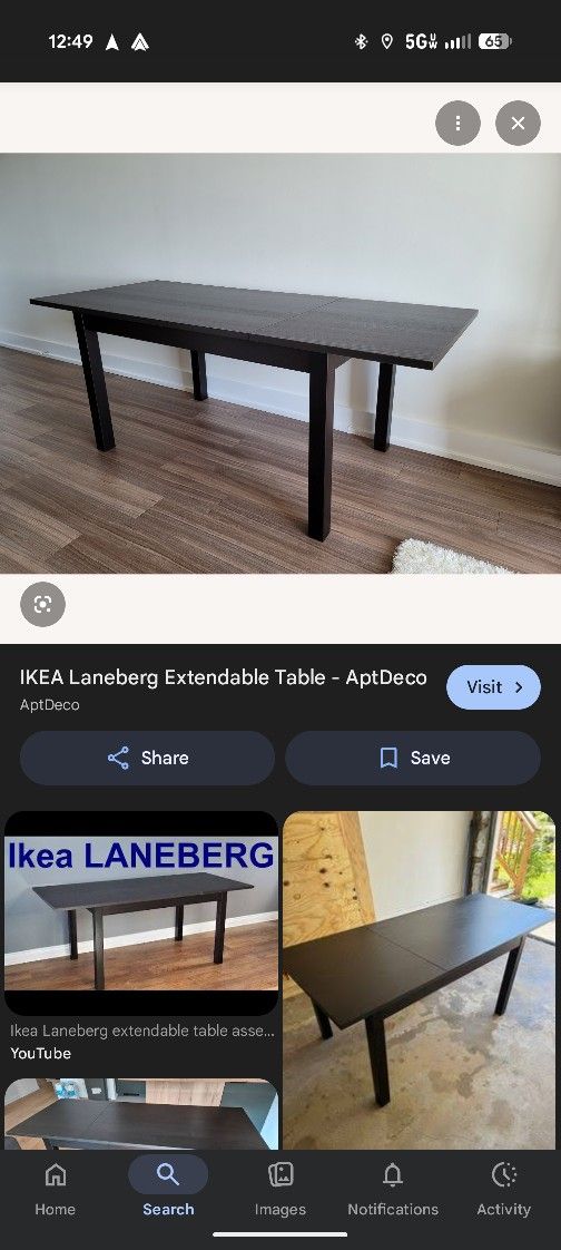 Ikea Laneburg Table