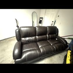 Brown leather Couch SALE TODAY 
