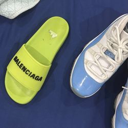 Jordan 11 and balenciaga size 9