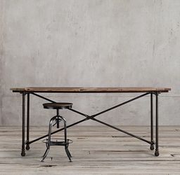 Restoration Hardware Table (stools also available)