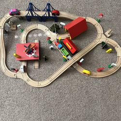Wooden Train Set