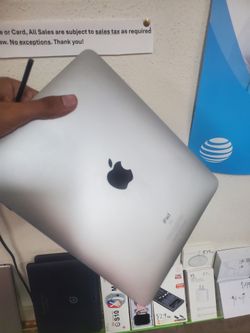 iPad unlocked with warranty