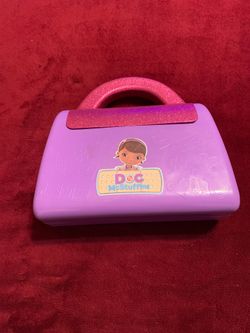 9x5x3 Soc McStuffins doc bag—no contents