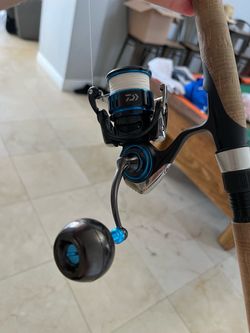 Diawa saltist mq 2500 x shimano teramar xx rod