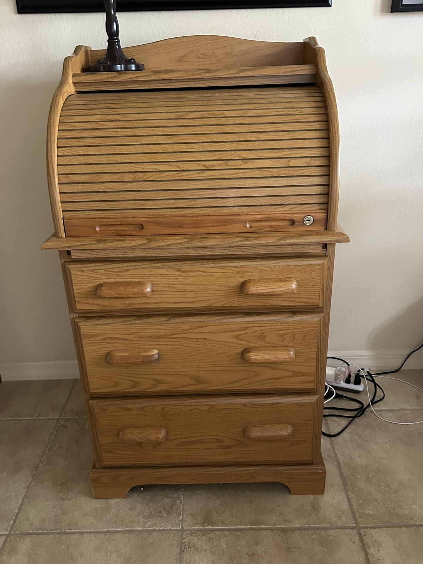 Roll top desk