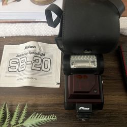 Nikon sb20 Speedlight