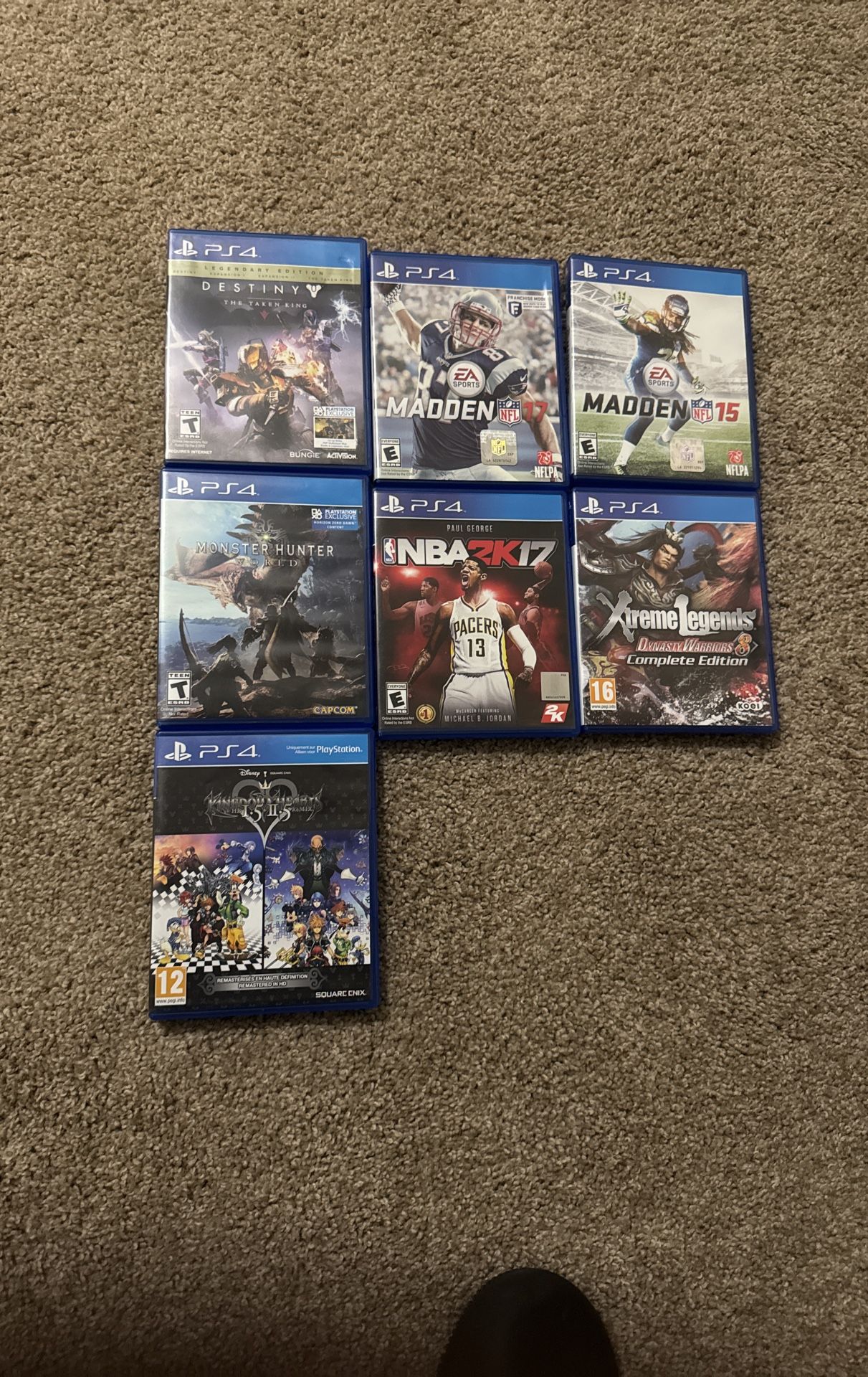 Various PlayStation Games