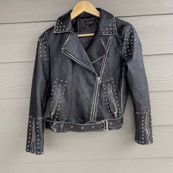 Top shop Studded Jacket Size 4