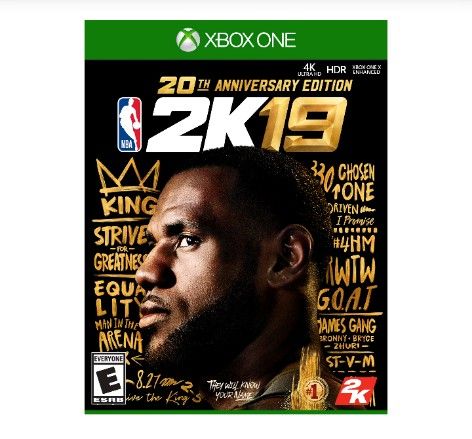 Xbox One 2K19 Anniversary Edition