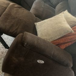 Brown Sectional