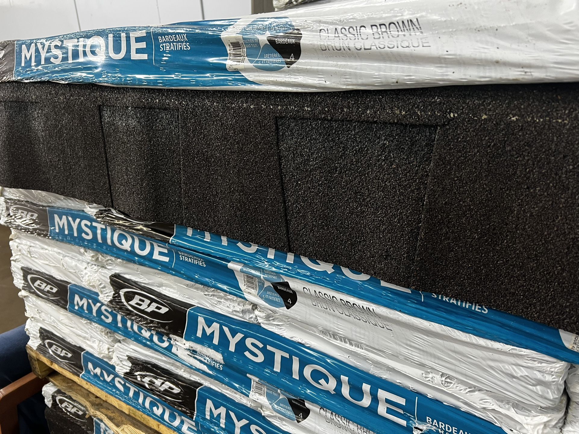 BP Mystique 42 Shingles - Fibreglass - Classic Brown