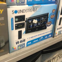 Soundstream Double Din Bluetooth Stereo On Sale For 89.99