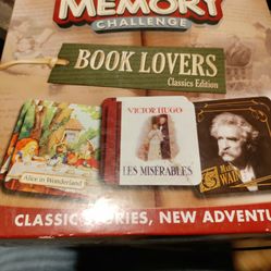 Memory Challenge Book Lovers Classic Edition