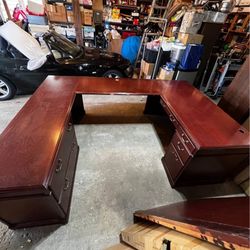 Executive Desk - Heavy Wood