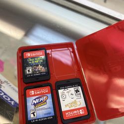 Nintendo switch games. 