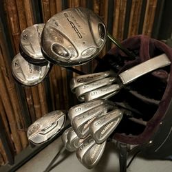 Cobra & Tommy Armour Golf Club Set - Ping Putter, Callaway Bag