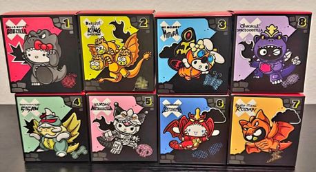 Hello Kitty Godzilla Set
